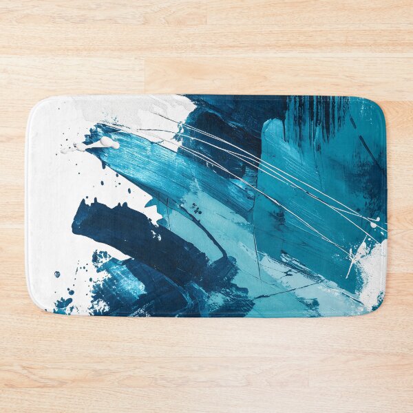 Item preview, Abstract blue art – modern illustration in cool tones designed and sold by SuperCaseCenter.