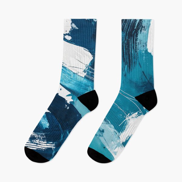 Item preview, Abstract blue art – modern illustration in cool tones designed and sold by SuperCaseCenter.