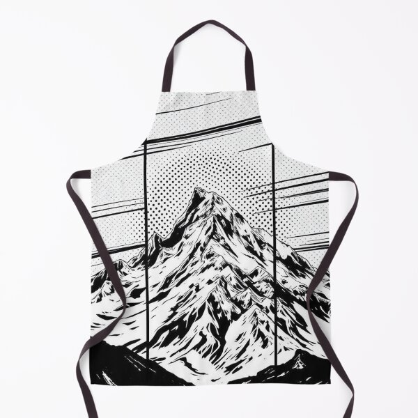 Item preview, Horizon Lines – Abstract Comic Mountain - Pop Art Mountain Landscape Love designed and sold by Benito Del Ray.