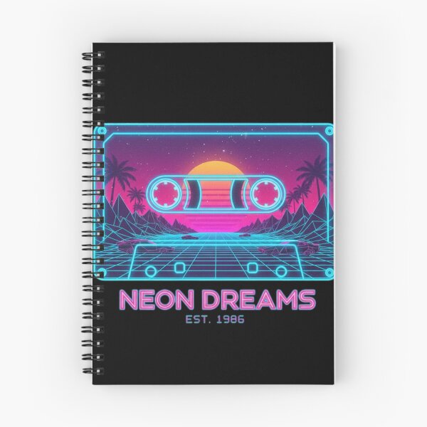Item preview, Neon Dreams Cassette - Retro Wave  designed and sold by Too Kool Designing .