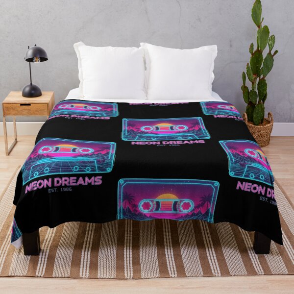 Item preview, Neon Dreams Cassette - Retro Wave designed and sold by Too Kool Designing .