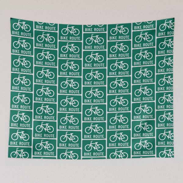 Item preview, Bike Route Sign designed and sold by CarGear.