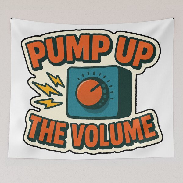 Item preview, Pump Up The Volume Retro Knob  designed and sold by Gnfree.