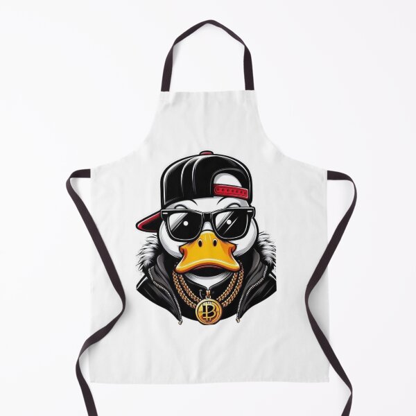 Item preview, Gangster Duck – Crypto Bitcoin Streetwear Hip Hop Cartoon designed and sold by WooW Diseños Chidos.