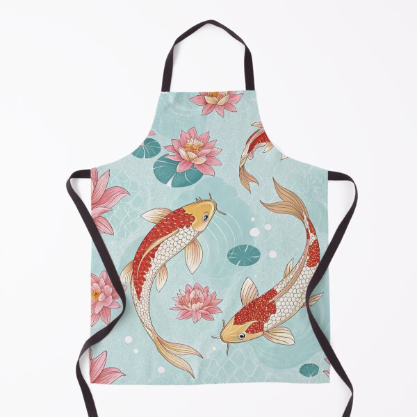 Item preview, Lotus flowers & Japanese Koi fish , luck symbols . designed and sold by Lucky 777.