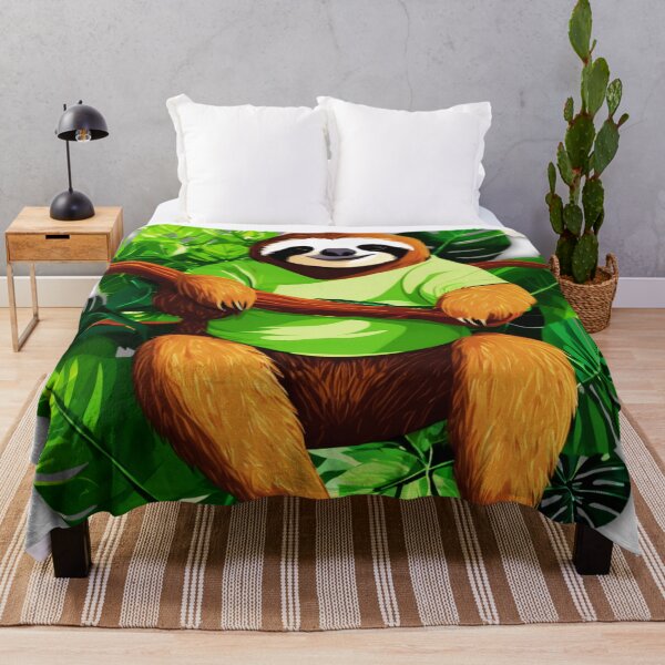 Item preview, Lazy Sloth in Action designed and sold by Zofia Sosnecka.