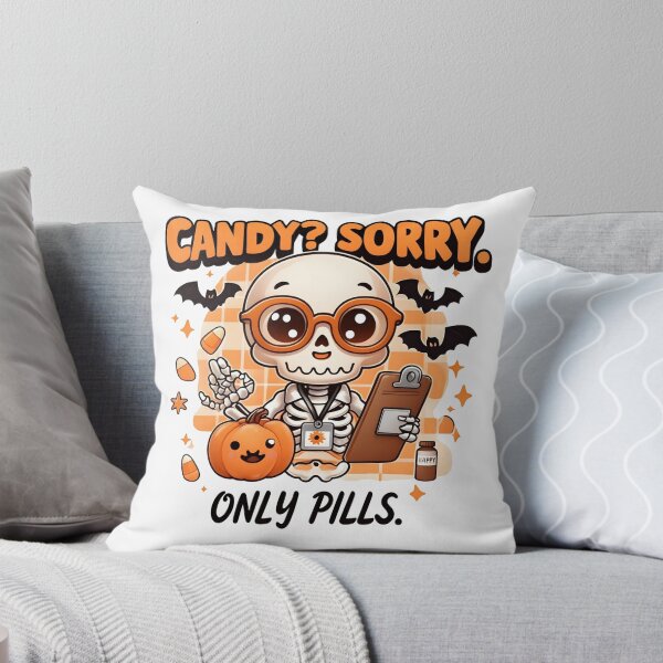 Item preview, Candy Sorry Only Pills, Funny Gift for Pharmacy, Halloween Gift for Pharmacy designed and sold by elikatti.