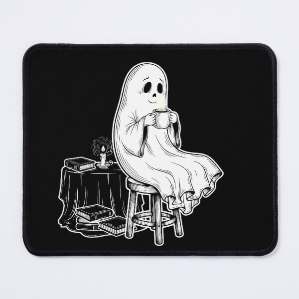 Item preview, Coffee Loving Ghost designed and sold by Linework Studio.