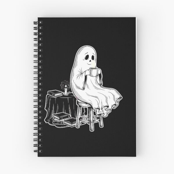 Item preview, Coffee Loving Ghost designed and sold by Linework Studio.