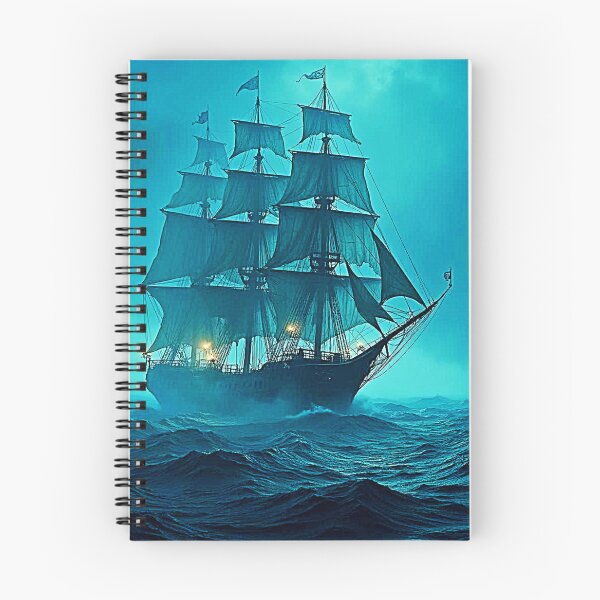 Item preview, Hauntingly Beautiful Ocean Voyage Design designed and sold by Health And Fitness Posts e-Store.