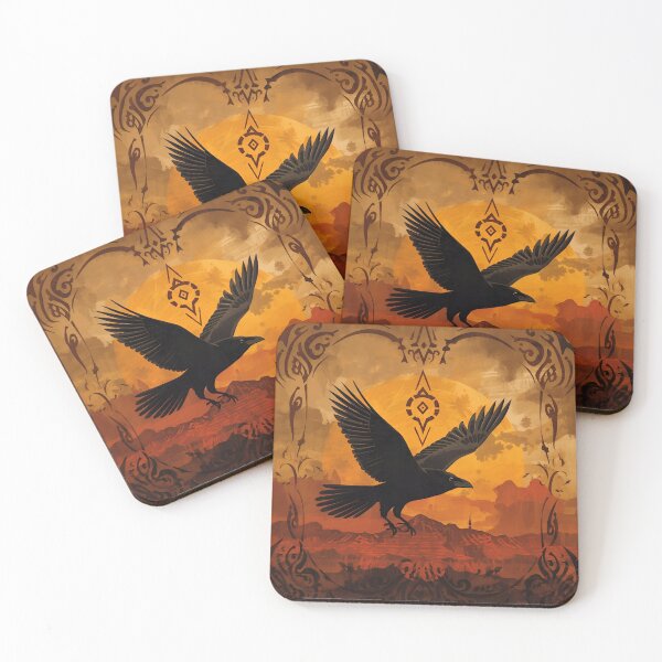 Item preview, Raven Wall Art designed and sold by RisingWolfStudio.