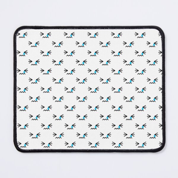 Item preview, Adorable kawaii shy crying face pattern designed and sold by BlushyPrint.