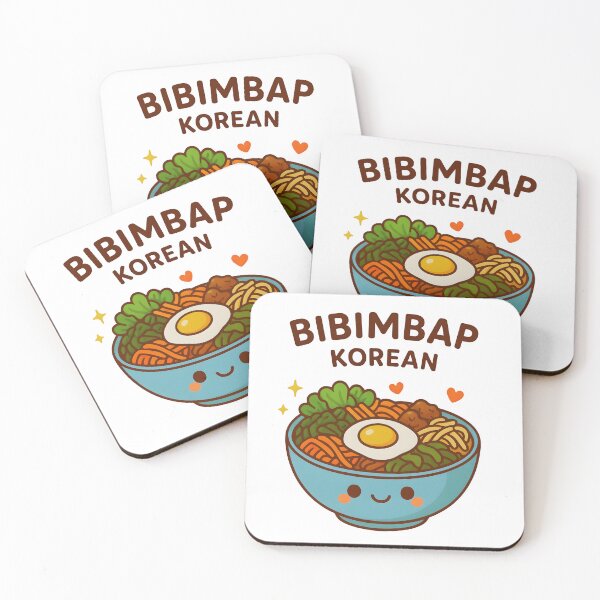Item preview, Kawaii Bibimbap Sticker – Cute Korean Food Art, Bibimbap Bowl  designed and sold by OsasChild.