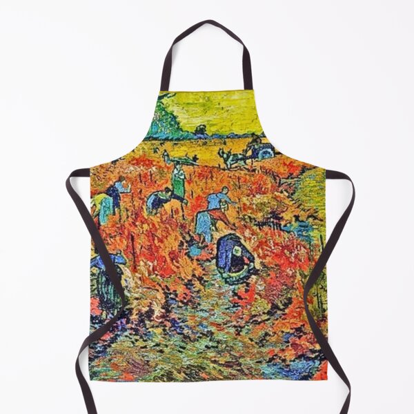 Item preview, The Red Vineyard (1888), the only painting Vincent van Gogh sold during his lifetime. designed and sold by CristalleLisa.