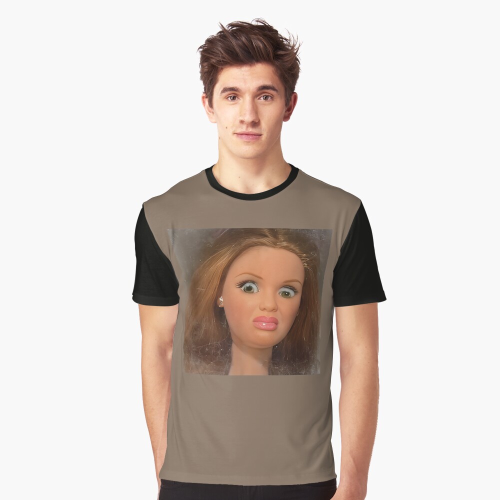 Funny Disgusting Doll face Meme Classic T-Shirt