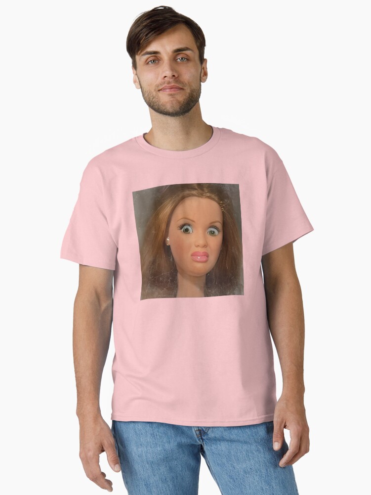 Funny Disgusting Doll face Meme Classic T-Shirt