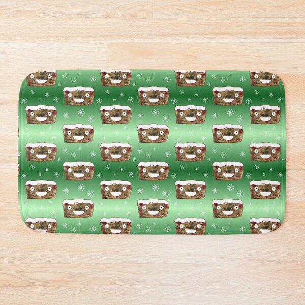 Item preview, Creepy Christmas Fruitcake Pattern Green designed and sold by ArtVixen.