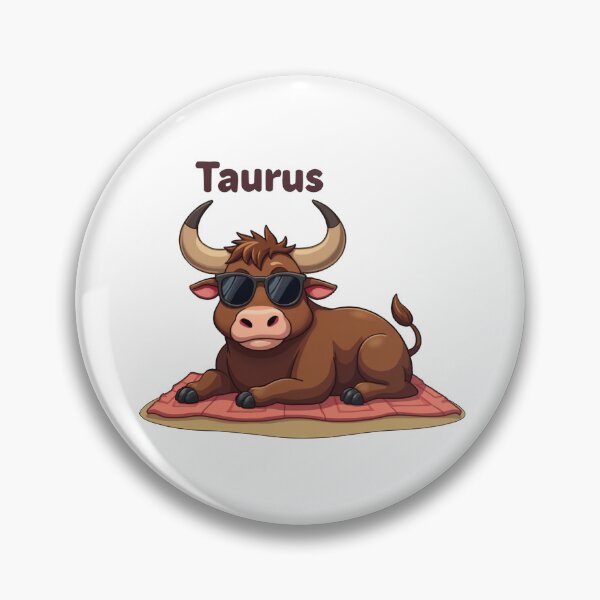 Item preview, Funny Zodiac – Taurus Cartoon Horoscope designed and sold by designsjmc.