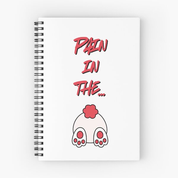 Item preview, Pain in the Bunny – Funny Cartoon Pun designed and sold by deepgoa.