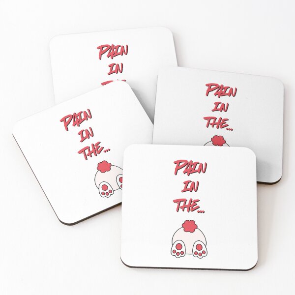 Item preview, Pain in the Bunny – Funny Cartoon Pun designed and sold by deepgoa.