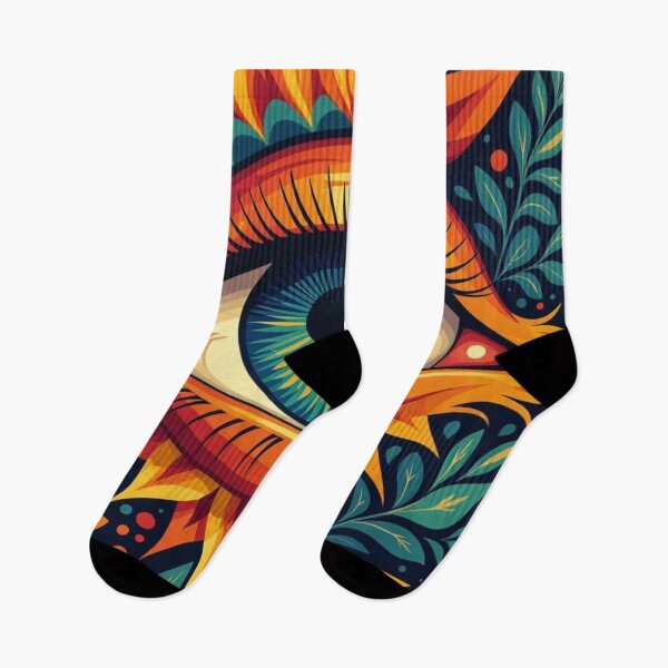 Item preview, Psychedelic Cosmic Eye – Visionary and Mystical Art with Nature and Vibrant Colors designed and sold by PixelCraftDSG.