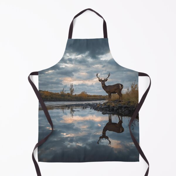 Item preview, Ciervos en la orilla designed and sold by RisingWolfStudio.