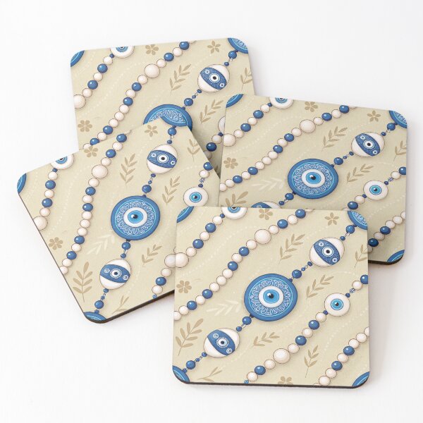 Item preview, Evil eye talismans & blue beads . designed and sold by Lucky 777.