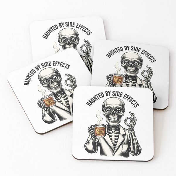 Item preview, Haunted By Side Effects, Funny Gift for Pharmacist, Funny Halloween, Pharmacy designed and sold by elikatti.