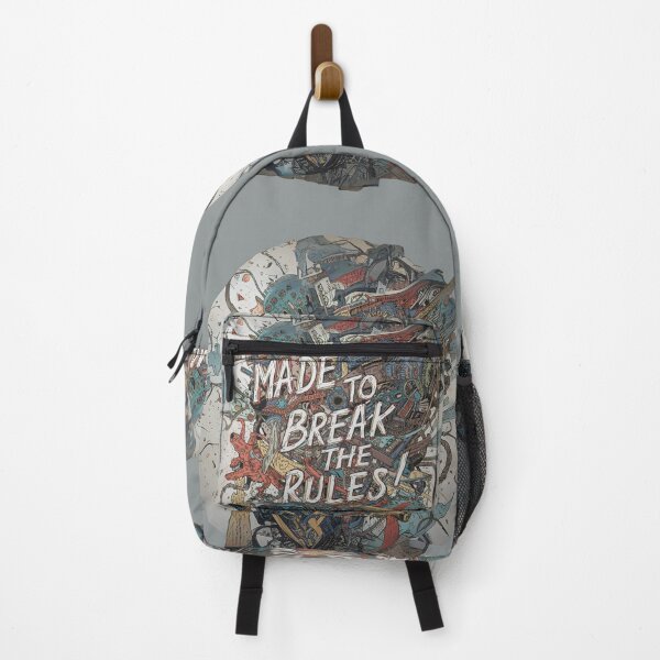 Item preview, Made to Break the Rules – Bold Rebel Quote Art designed and sold by dotitoko.