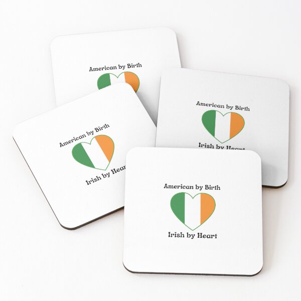 Item preview, American by Birth, Irish by Heart designed and sold by Foxy Candy.