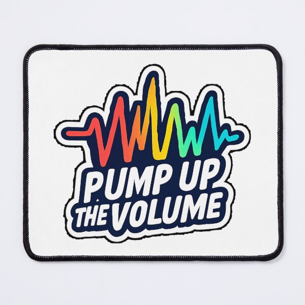 Item preview, Pump Up The Volume Rainbow sound wave designed and sold by Gnfree.