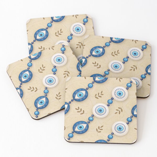 Item preview, Evil eye talismans & blue beads . designed and sold by Lucky 777.