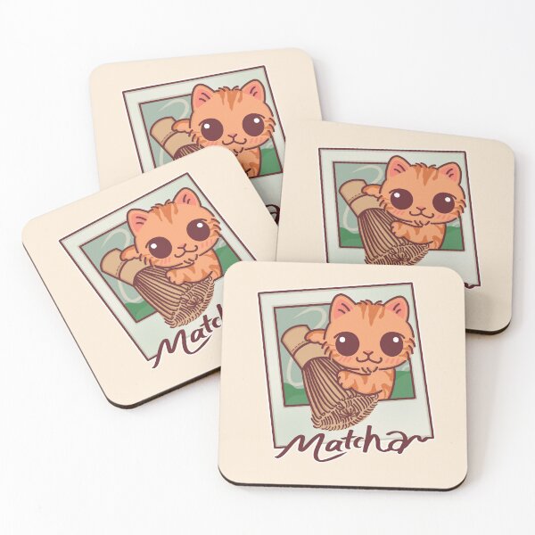 Item preview, Matcha Whisk with Cute Cat designed and sold by BGMeYou.