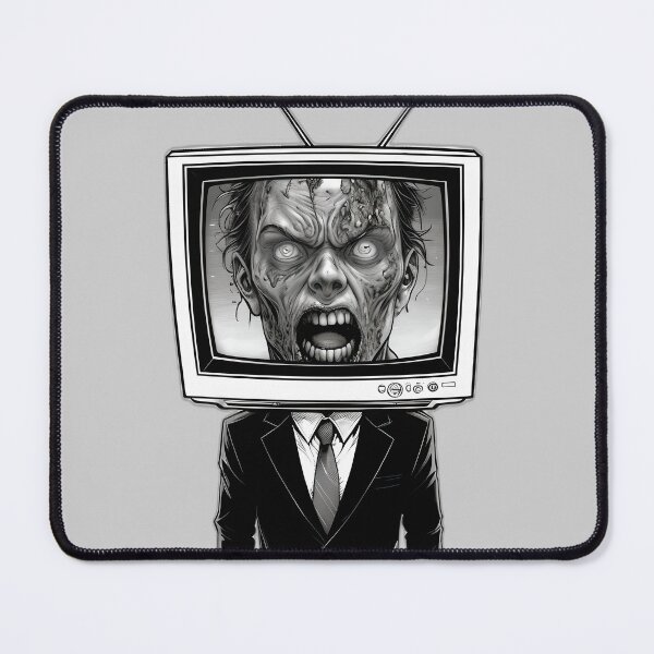 Item preview, Zombie in Suit - Undead TV Head designed and sold by NightTimeJ.