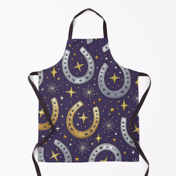 Item preview, Horseshoes & golden stars designed and sold by Lucky 777.