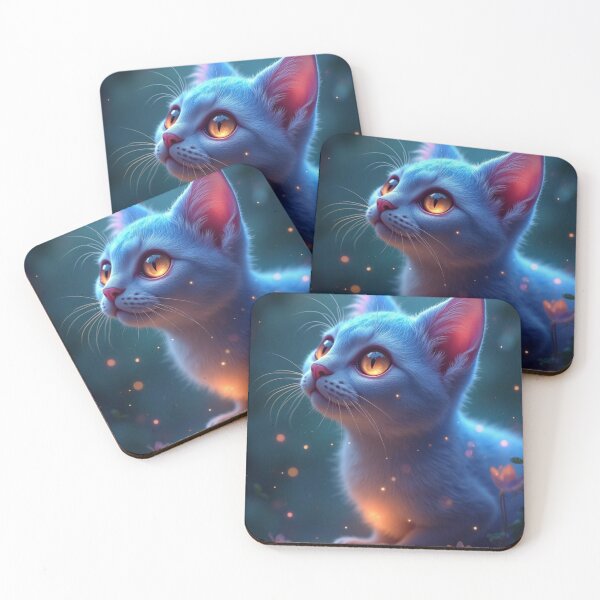 Item preview, Cute surreal kitten designed and sold by Shouganai-Mind.