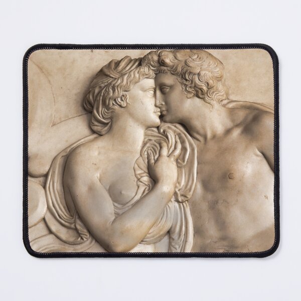 Item preview, Kissing couple sculpture in Bergello museum, most important collection in the world of Italian Renaissance sculpture. designed and sold by Paolo Modena Photography - Fine Italian Art.