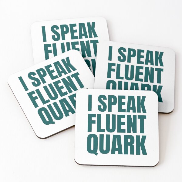 Item preview, I Speak Fluent Quark Typography designed and sold by Dago345.
