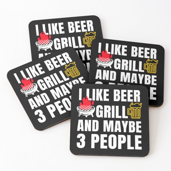 Item preview, I like beer grill and maybe 3 people designed and sold by BloodyTeapot.