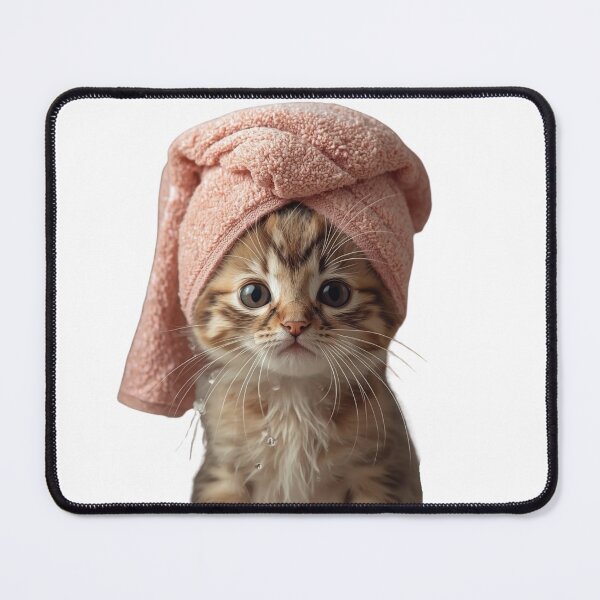 Item preview, Catfluencer: Coquette Kitten After Bath designed and sold by Stick To Me Studio.