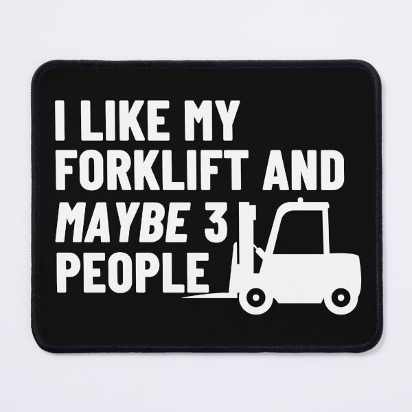 Item preview, Forklifts Black And White designed and sold by BloodyTeapot.