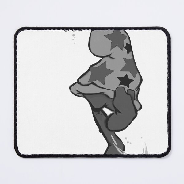 Item preview, black and white, Bodes Cheech Wizard, icon, graffiti, character designed and sold by DANOISMS.