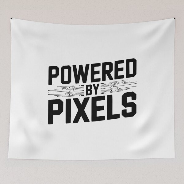Item preview, Powered by Pixel designed and sold by Frank Ring.