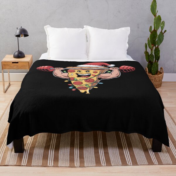 Item preview, Funny Pizza Lifting Bodybuilding Christmas Men Boys designed and sold by clothesy7.