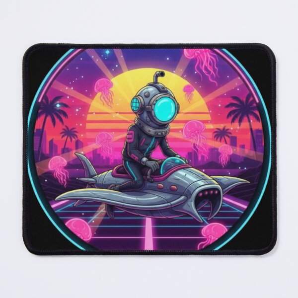 Item preview, Cosmic Deep Stellar Diver retro wave designed and sold by Too Kool Designing .