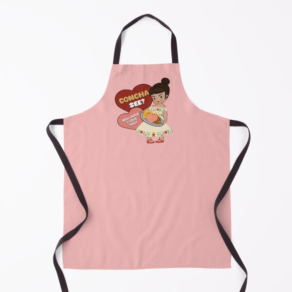 Item preview, Funny Latino Vintage Valentine Pan Dulce Concha Baker designed and sold by Francielandia.