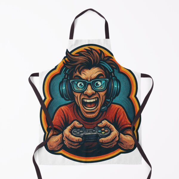 Item preview, Illustration of Animated Character with Glasses and Gaming Headset designed and sold by Creative88Art.