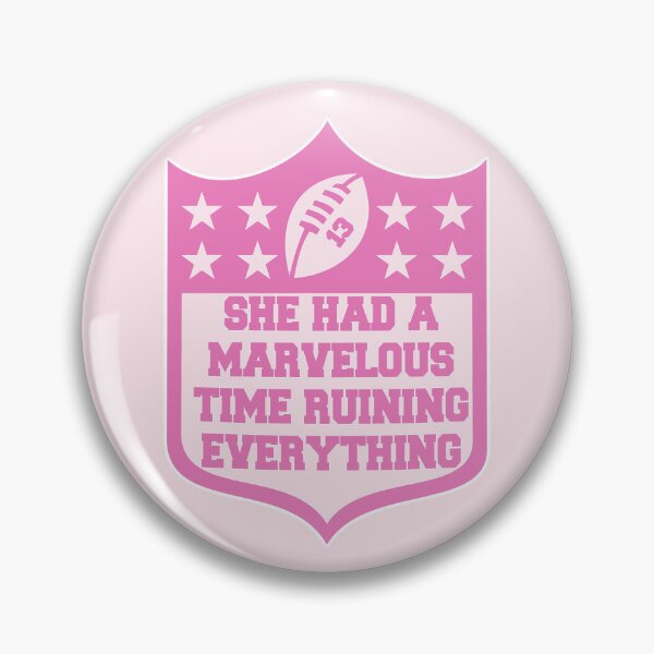 Item preview, Taylor Swift she had a Marvelous time ruining football Pink designed and sold by baranskini.