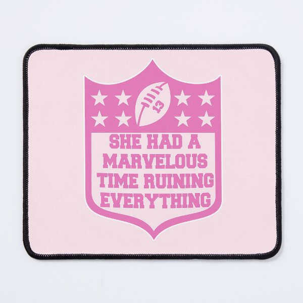 Item preview, Taylor Swift she had a Marvelous time ruining football Pink designed and sold by baranskini.