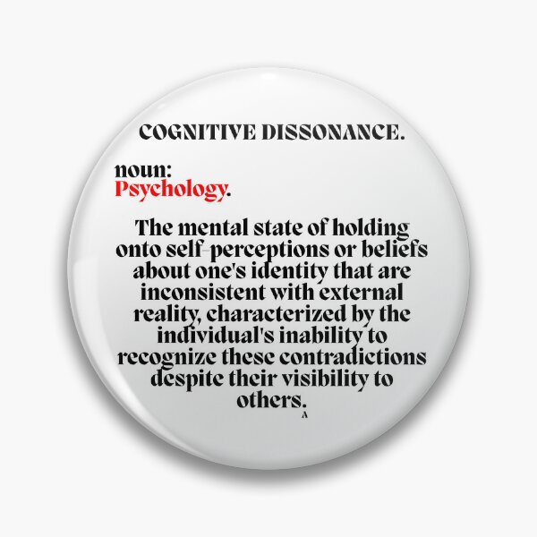 Item preview, Cognitive dissonance. designed and sold by Finds.